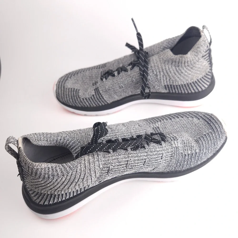 Under Armour Slingflex Rise Heather Gray Running Shoes Women's 10 **No Insoles**